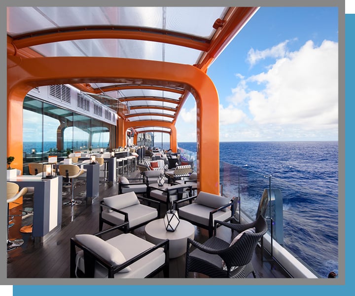 Bolidt Decking on Celebrity Edge's Magic Carpet