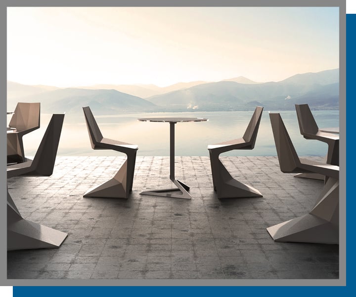 Vondom Chairs by Voxel